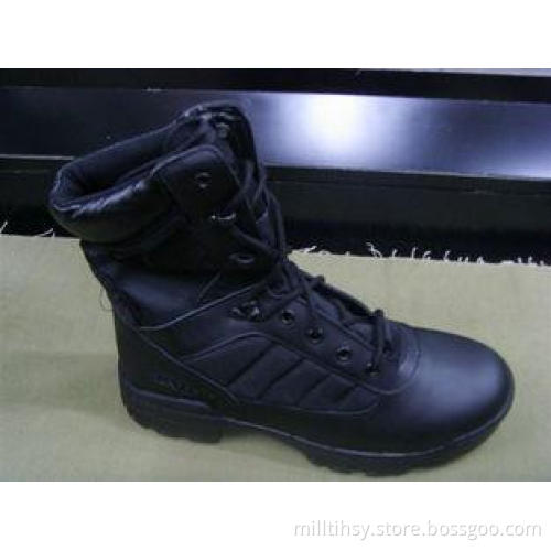 Troops Military Tactical Defence Boots With Cow Suede Leath